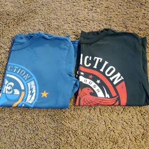 Set of 2 Boy's Affliction Tee Shirts